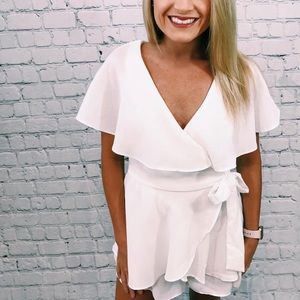 White Romper
